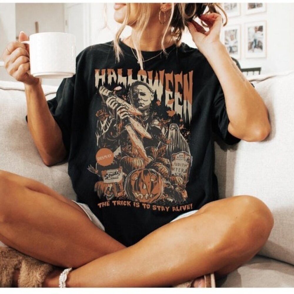 Halloween Shirt Halloween Film Shirt Classic Horror Movie Shirt
